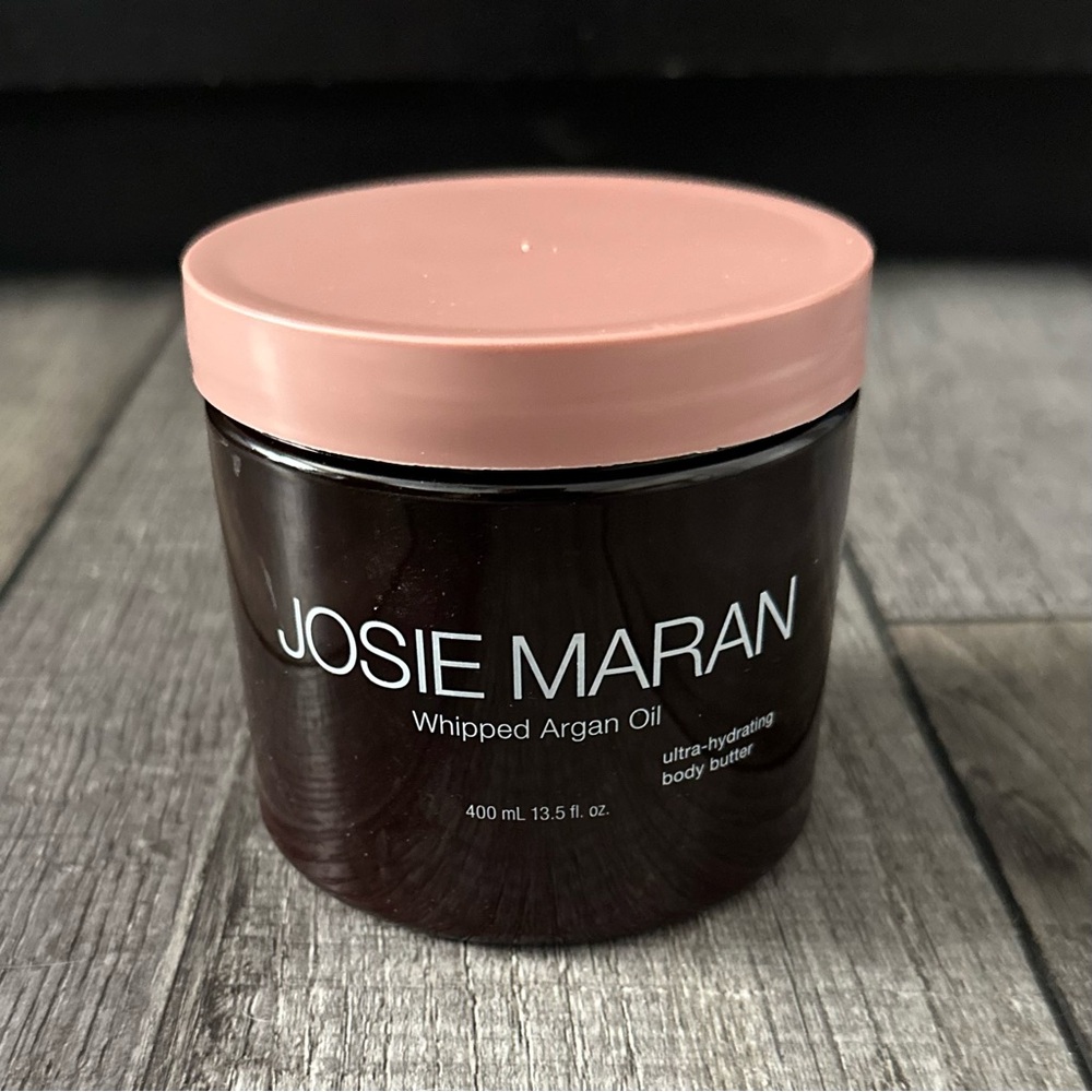 Josie Maran Whipped Argan Oil Body Butter UNSCENTED 13.5 oz New+Sealed